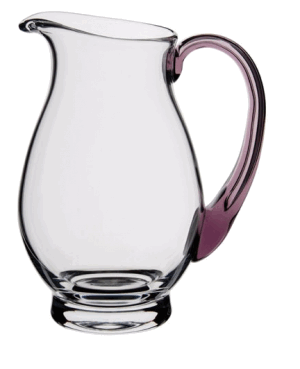 DARTINGTON CRYSTAL AURA MULBERRY JUG